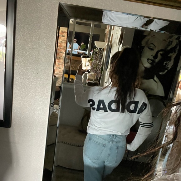 Adidas Long sleeve white top - Picture 3 of 5
